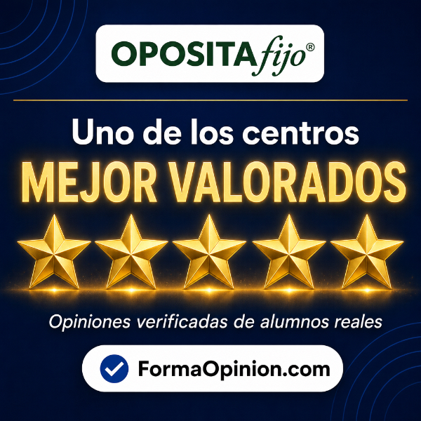 Oposita Fijo - Centro mejor valorado en FormaOpinion