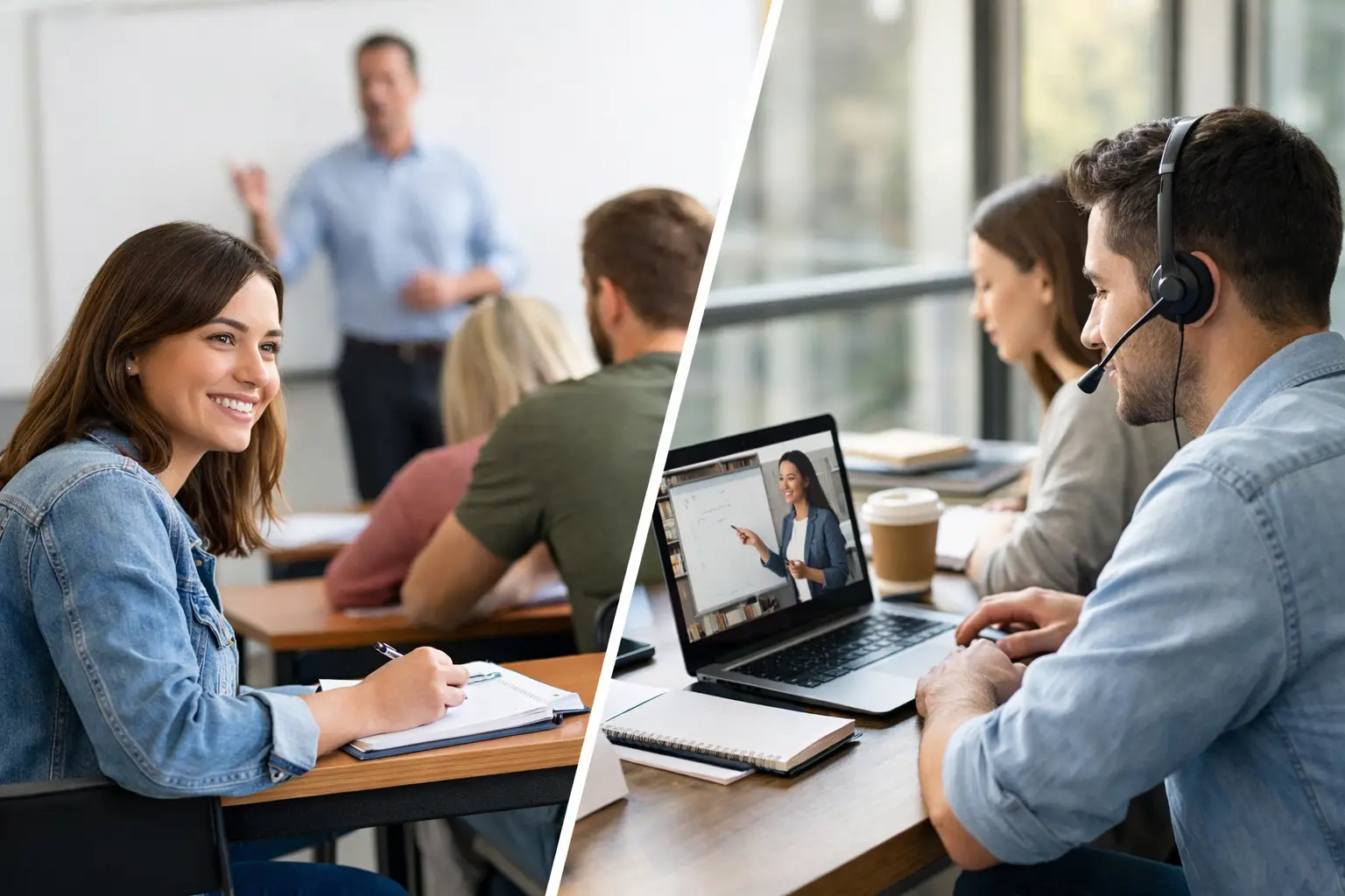 Formación presencial o semipresencial: ¿cuál elegir?