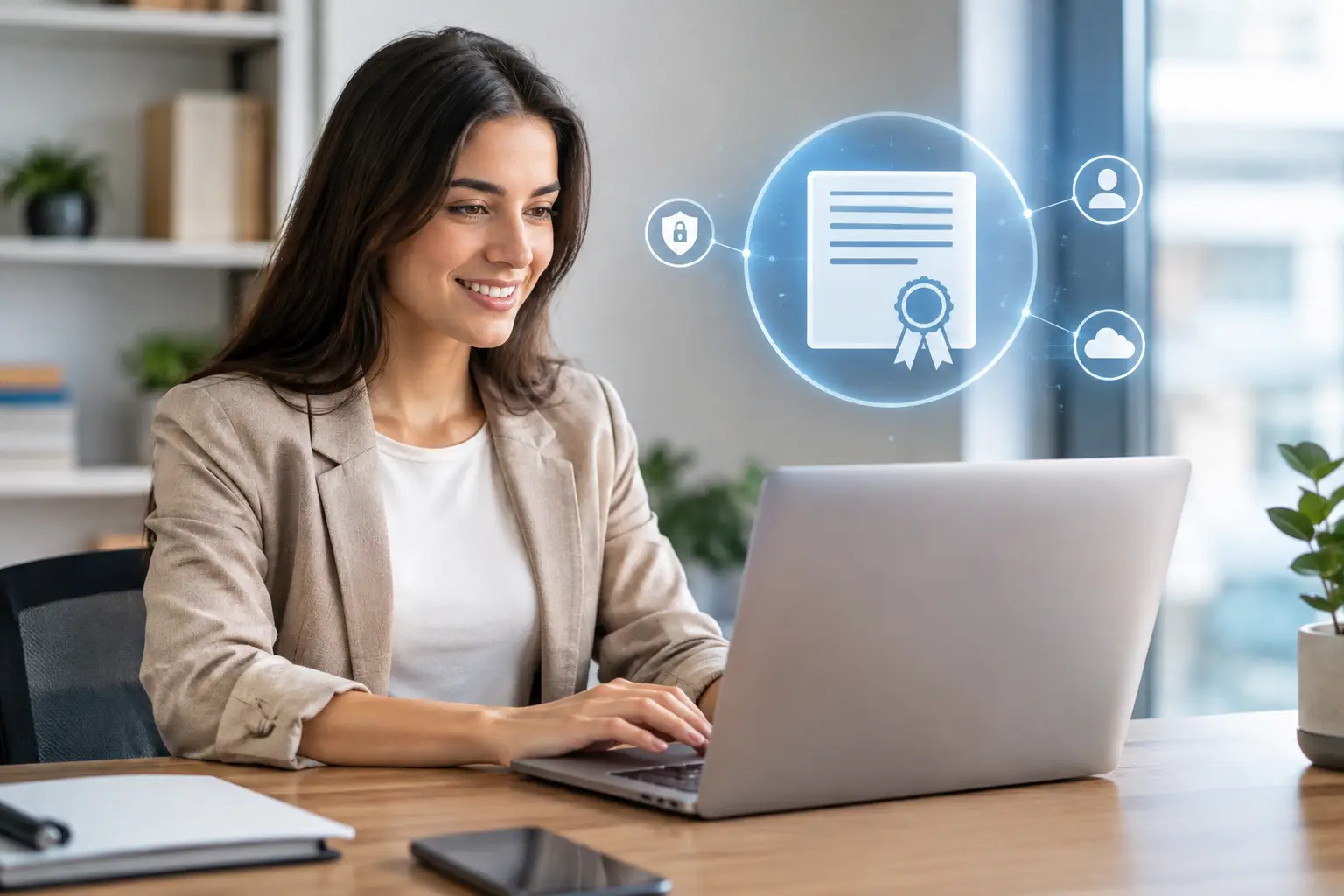 Certificados digitales con empleo y futuro